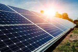 Eine Photovoltaik Anlage