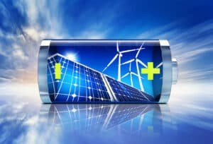 Eine Grafik einer Batterie